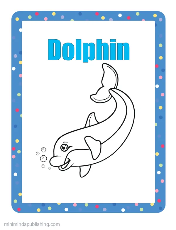 100 Animals to Color 56 — free printable animals coloring page