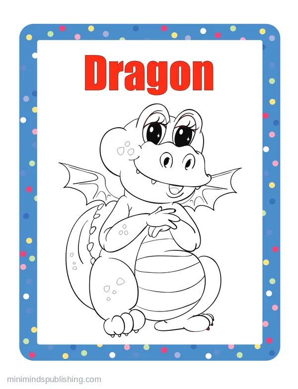100 Animals to Color 64 — free printable animals coloring page