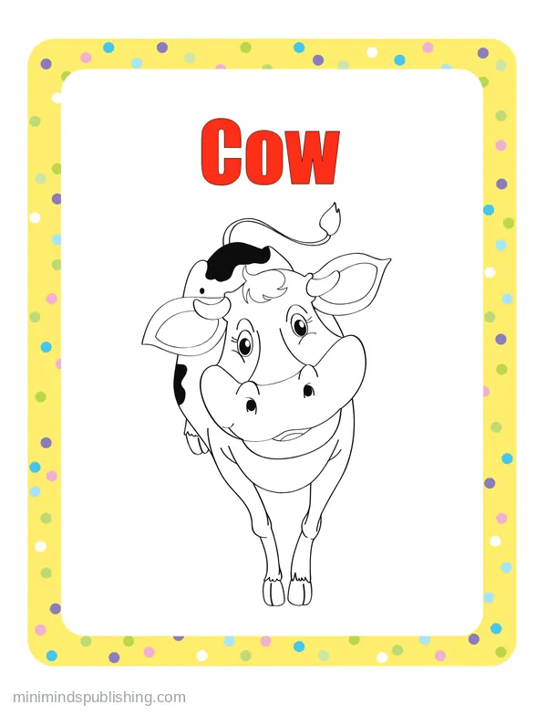 100 Animals to Color 81 — free printable animals coloring page