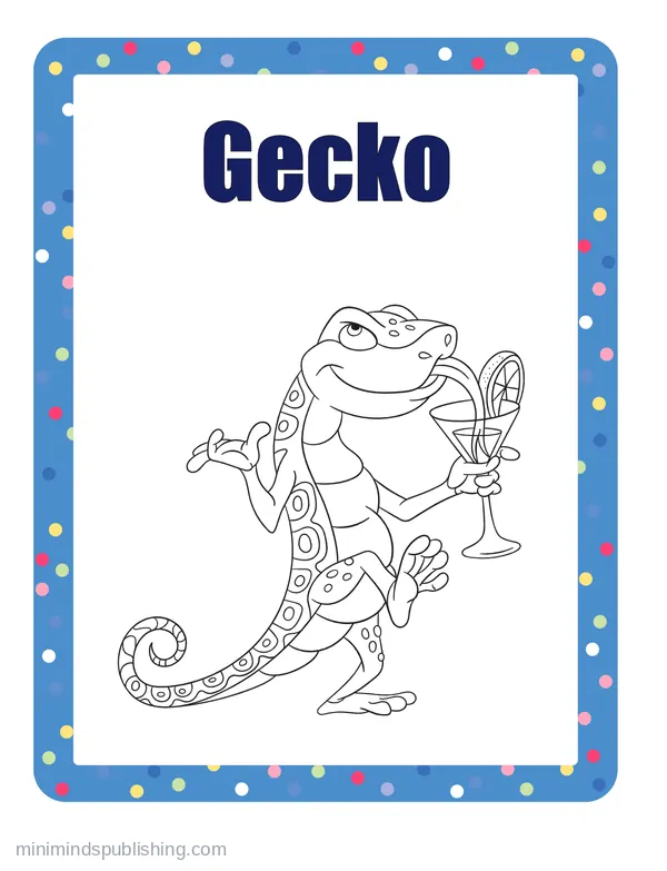 100 Animals to Color 85 — free printable animals coloring page
