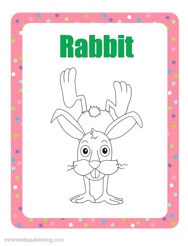 100 Animals to Color 90 — free printable animals coloring page