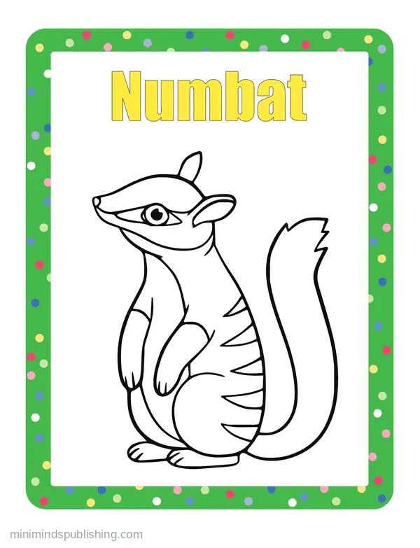 100 Animals to Color 100 — free printable animals coloring page
