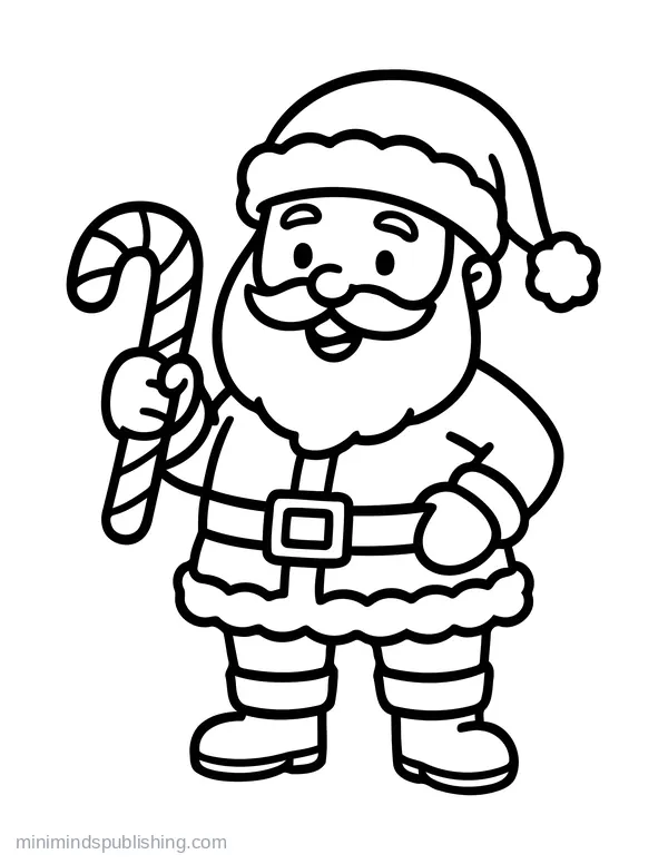 Christmas coloring page