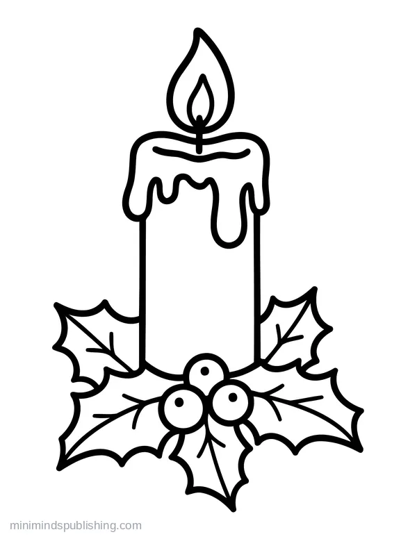 Christmas Coloring Page 11 — free printable christmas coloring page