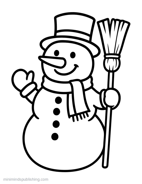Christmas Coloring Page 19 — free printable christmas coloring page