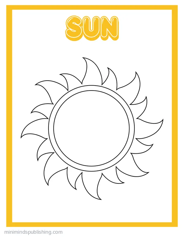 Coloring for Fun 7 — free printable just for fun coloring page