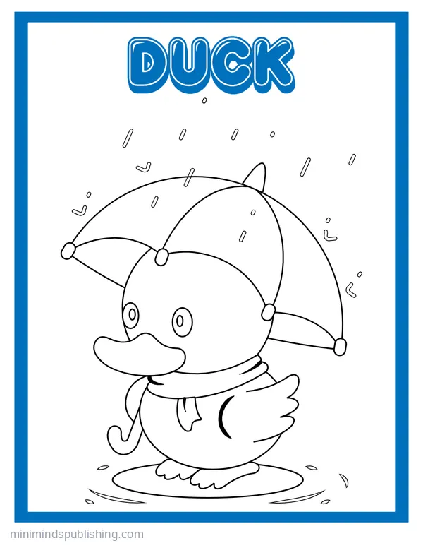 Coloring for Fun 23 — free printable just for fun coloring page