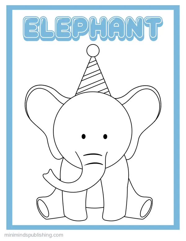 Coloring for Fun 28 — free printable just for fun coloring page