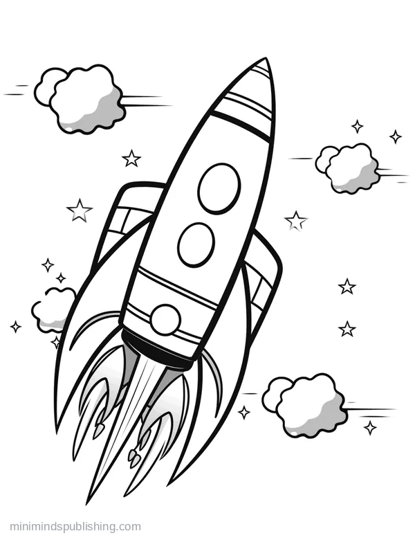 Cute Vehicle Coloring Page 14 — free printable cute vehicles coloring page