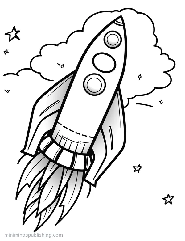 Cute Vehicle Coloring Page 21 — free printable cute vehicles coloring page