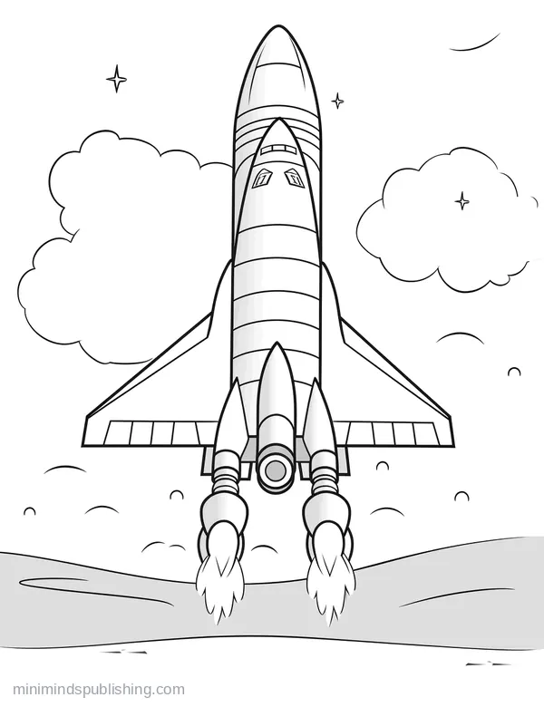 Cute Vehicle Coloring Page 22 — free printable cute vehicles coloring page