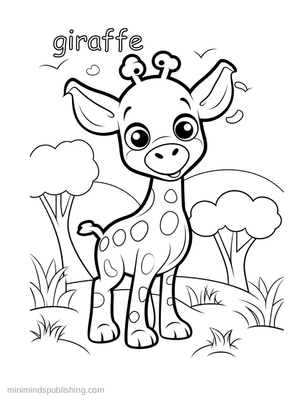 First Coloring Page 4 — free printable first coloring coloring page