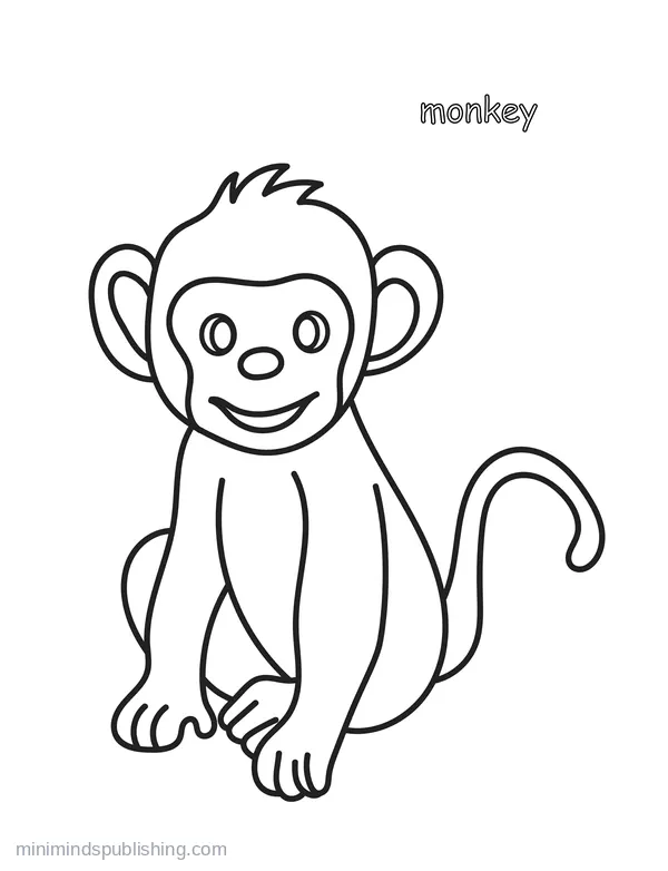 First Coloring Page 6 — free printable first coloring coloring page