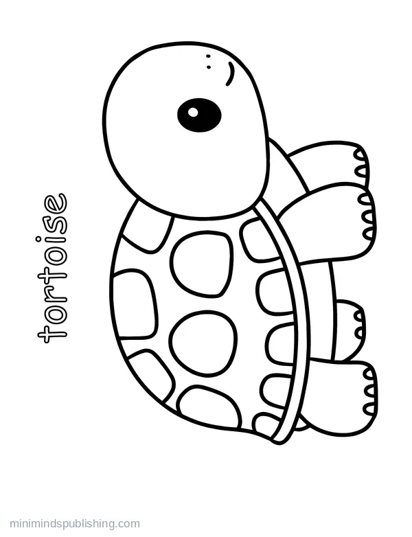 First Coloring Page 10 — free printable first coloring coloring page