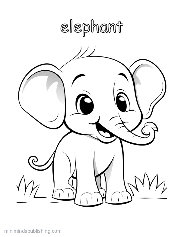 First Coloring Page 15 — free printable first coloring coloring page