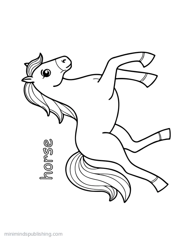 First Coloring Page 17 — free printable first coloring coloring page