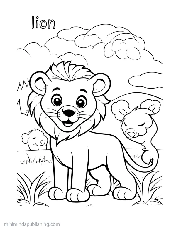First Coloring Page 19 — free printable first coloring coloring page