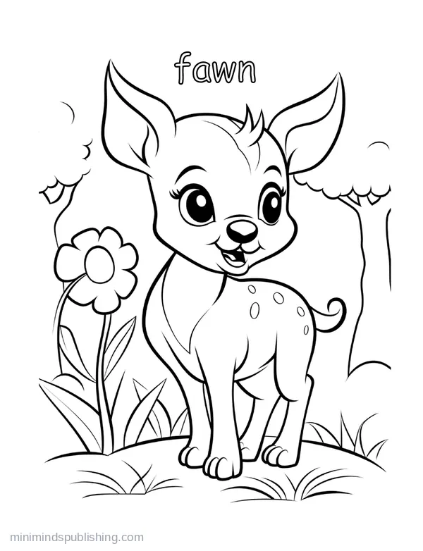 First Coloring Page 21 — free printable first coloring coloring page