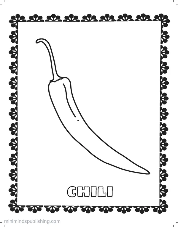 Fruits and Veggies Coloring Page 2 — free printable fruits & vegetables coloring page