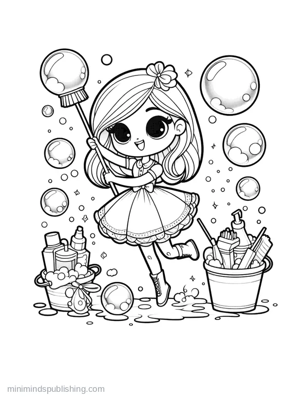 Superheroes coloring page