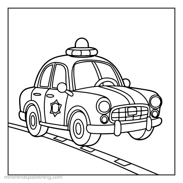 Vehicle Coloring Page 2 — free printable vehicles coloring page