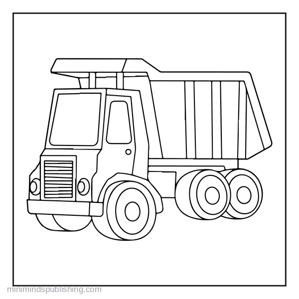 Vehicle Coloring Page 5 — free printable vehicles coloring page