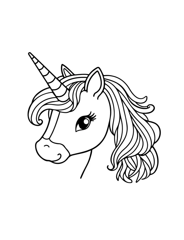Unicorn and Dino 16 — free printable unicorns & dinosaurs coloring page