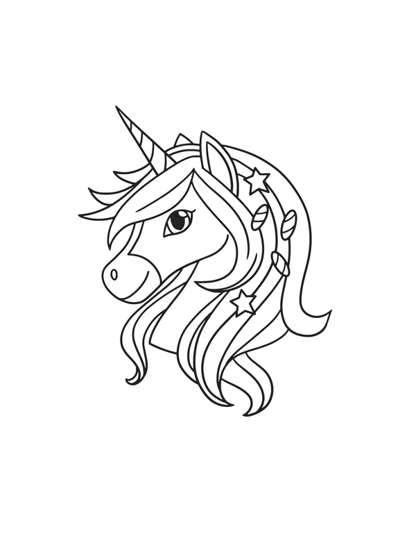 Unicorn and Dino 18 — free printable unicorns & dinosaurs coloring page