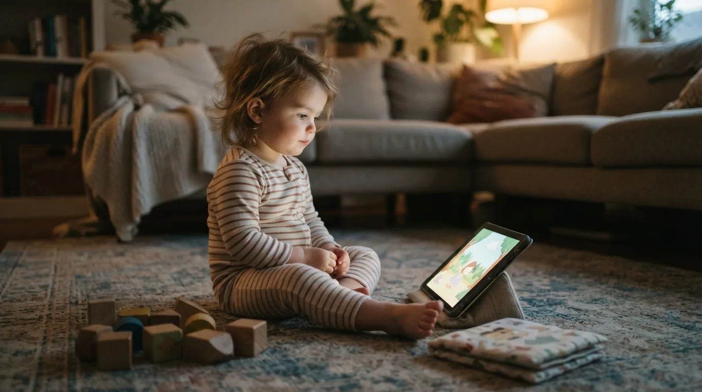 Screen Time Before Age Three: What the Longitudinal Data Actually Shows