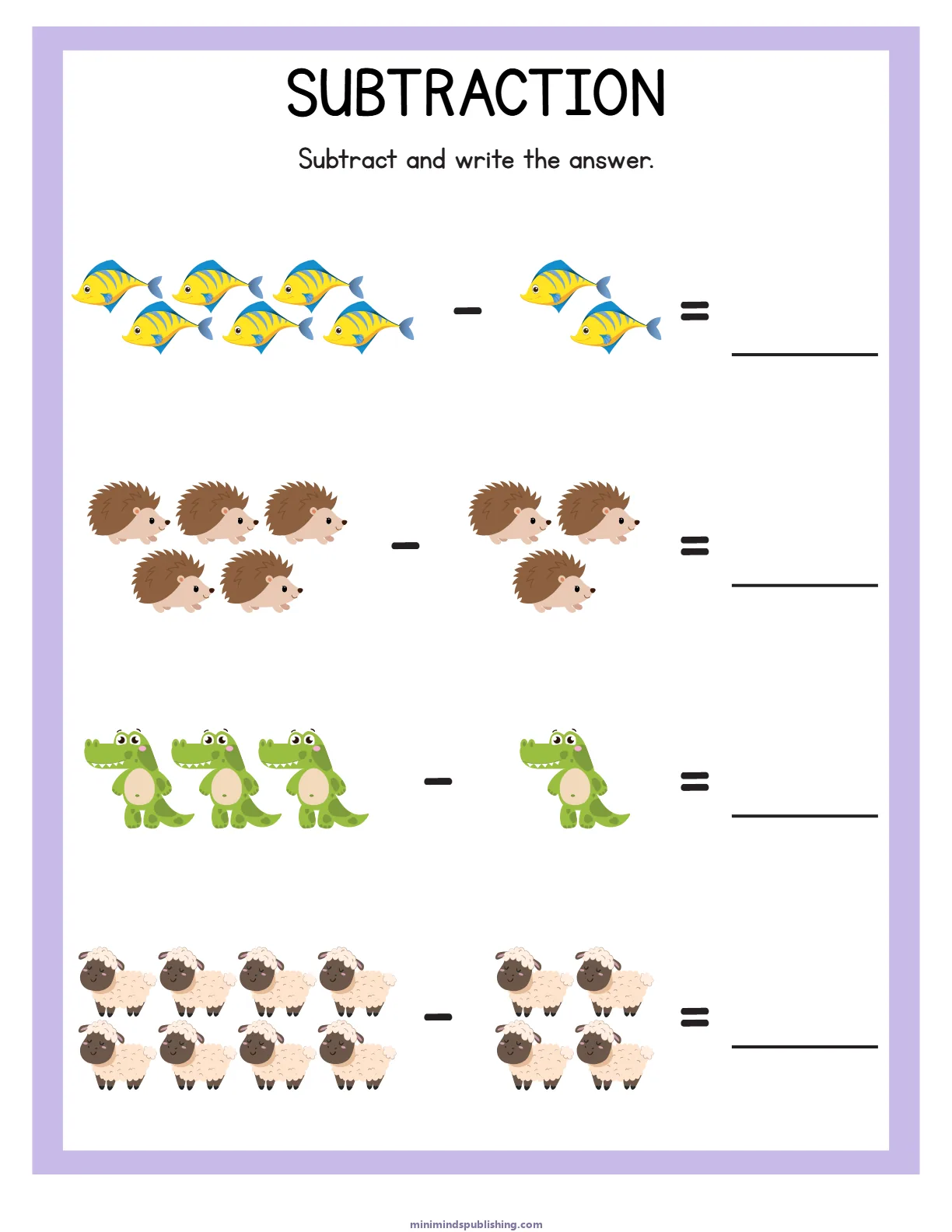 Animal Activities 29 — free printable animal activities activity sheet for ages 3-6