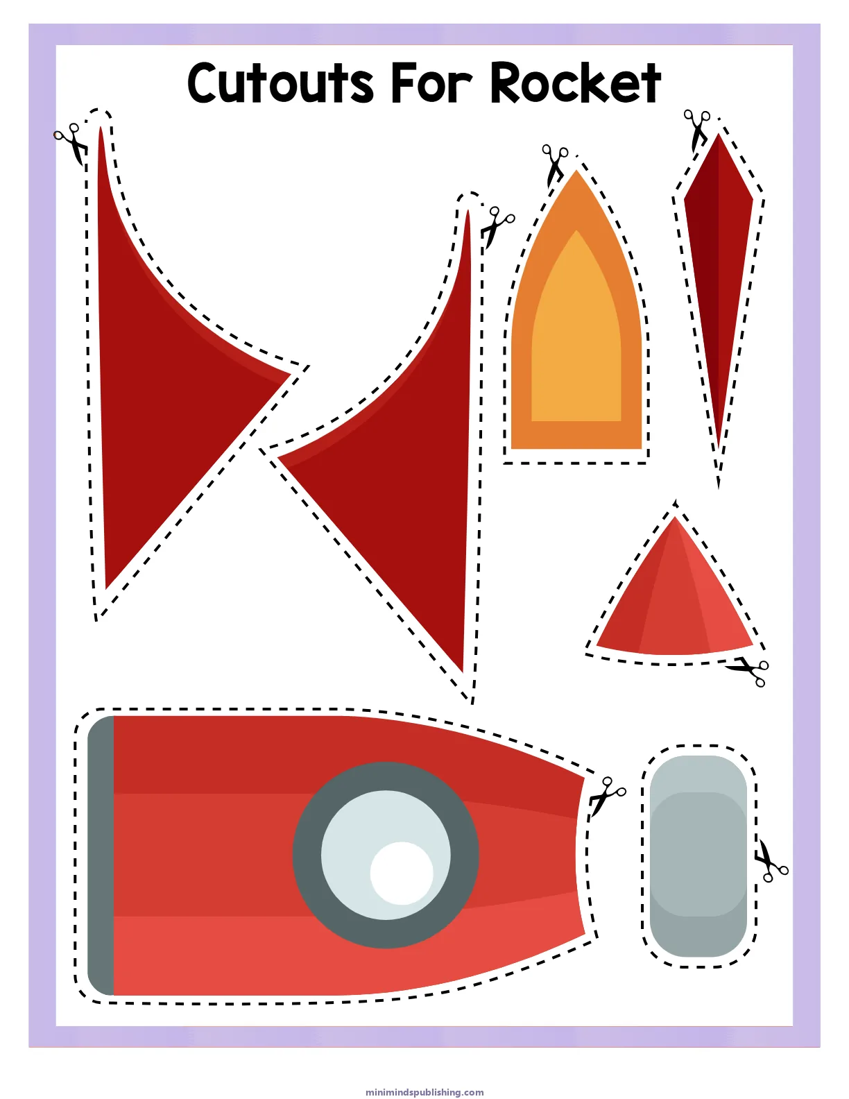 Cut and Paste 20 — free printable cut and paste activity sheet for ages 3-6