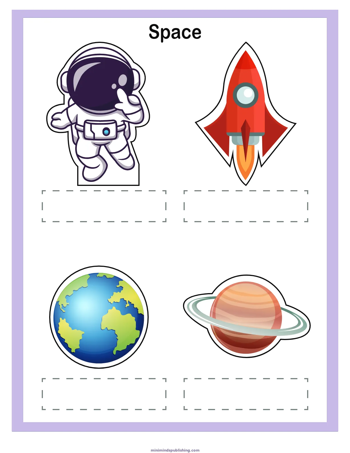 Finger Puppets 26 — free printable finger puppets activity sheet for ages 3-7