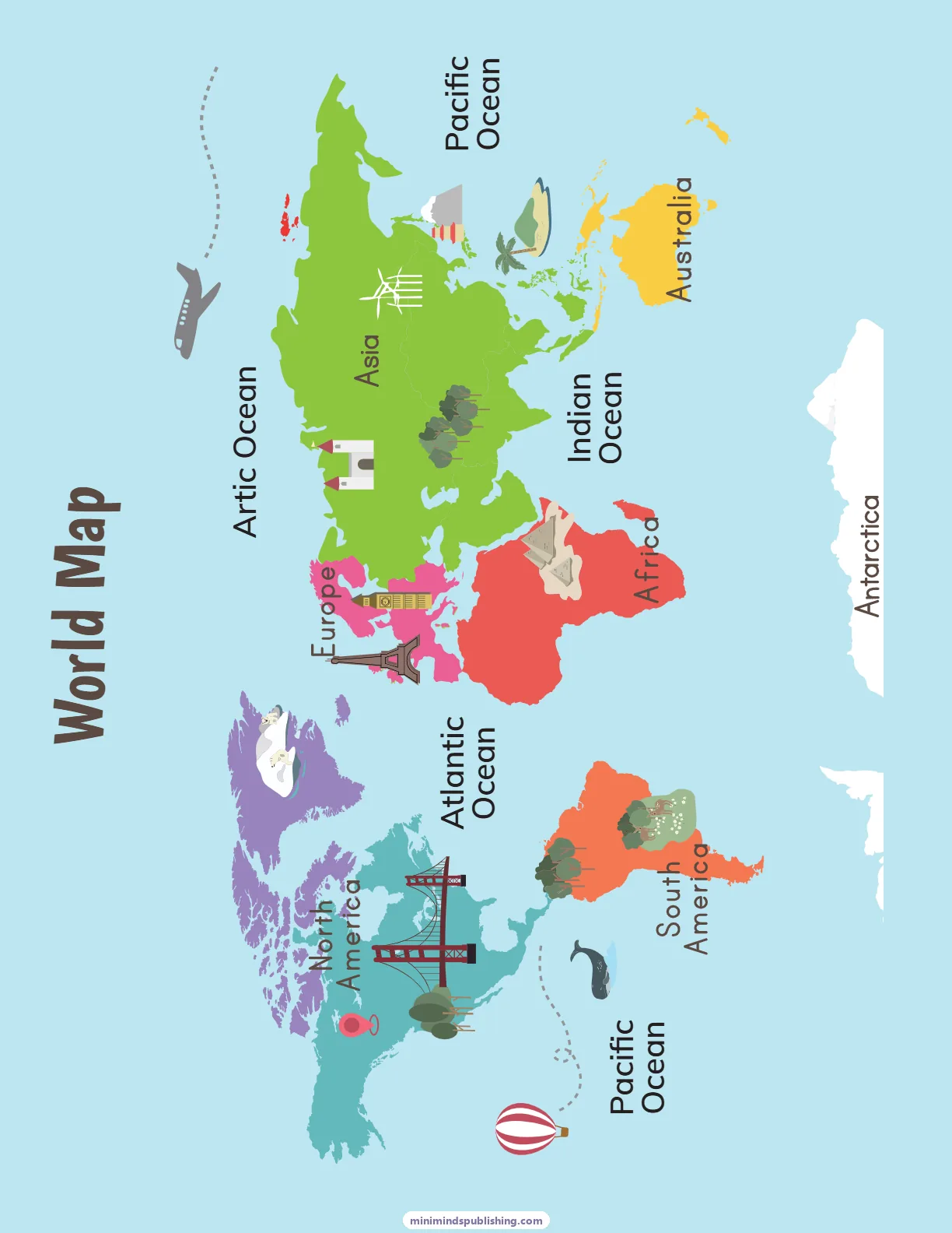 Geography 2 — free printable geography activity sheet for ages 5-9