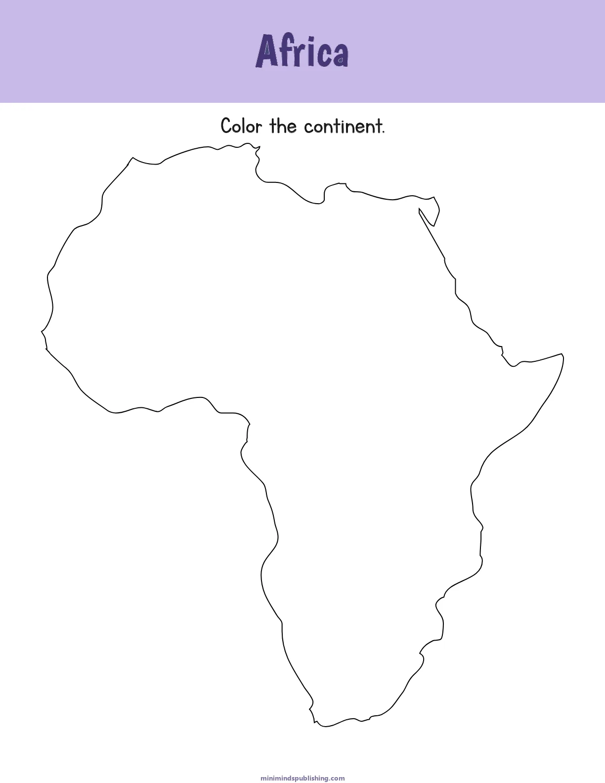 Geography 4 — free printable geography activity sheet for ages 5-9