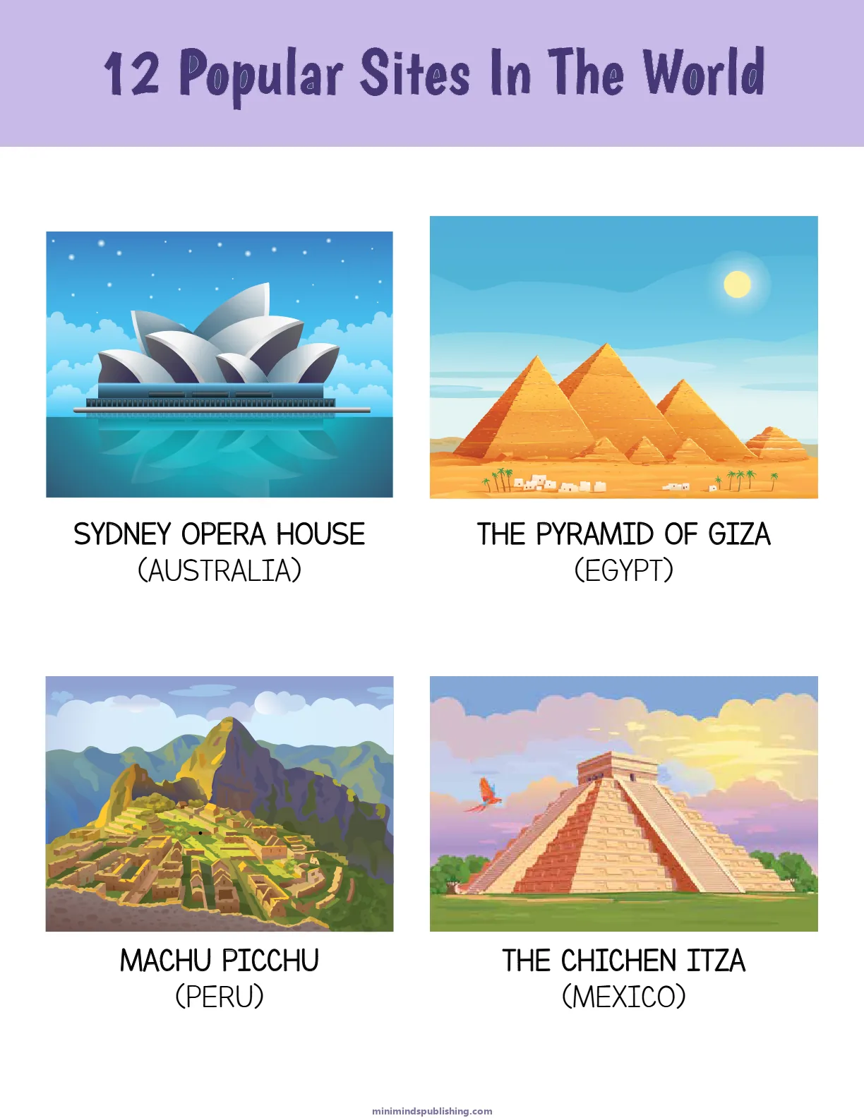 Geography 17 — free printable geography activity sheet for ages 5-9