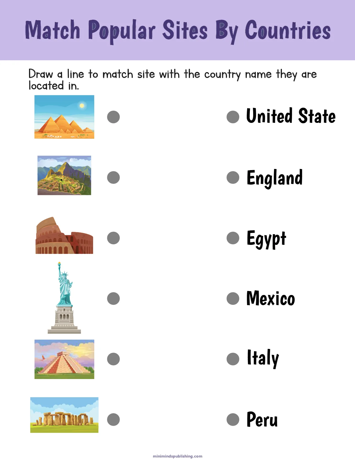 Geography 21 — free printable geography activity sheet for ages 5-9