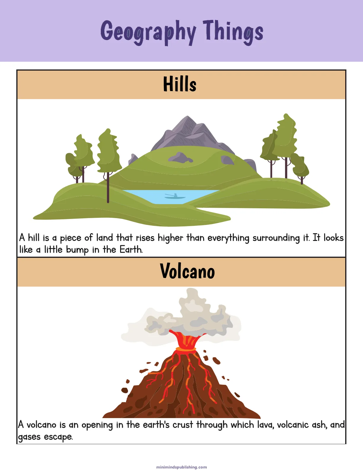 Geography 28 — free printable geography activity sheet for ages 5-9