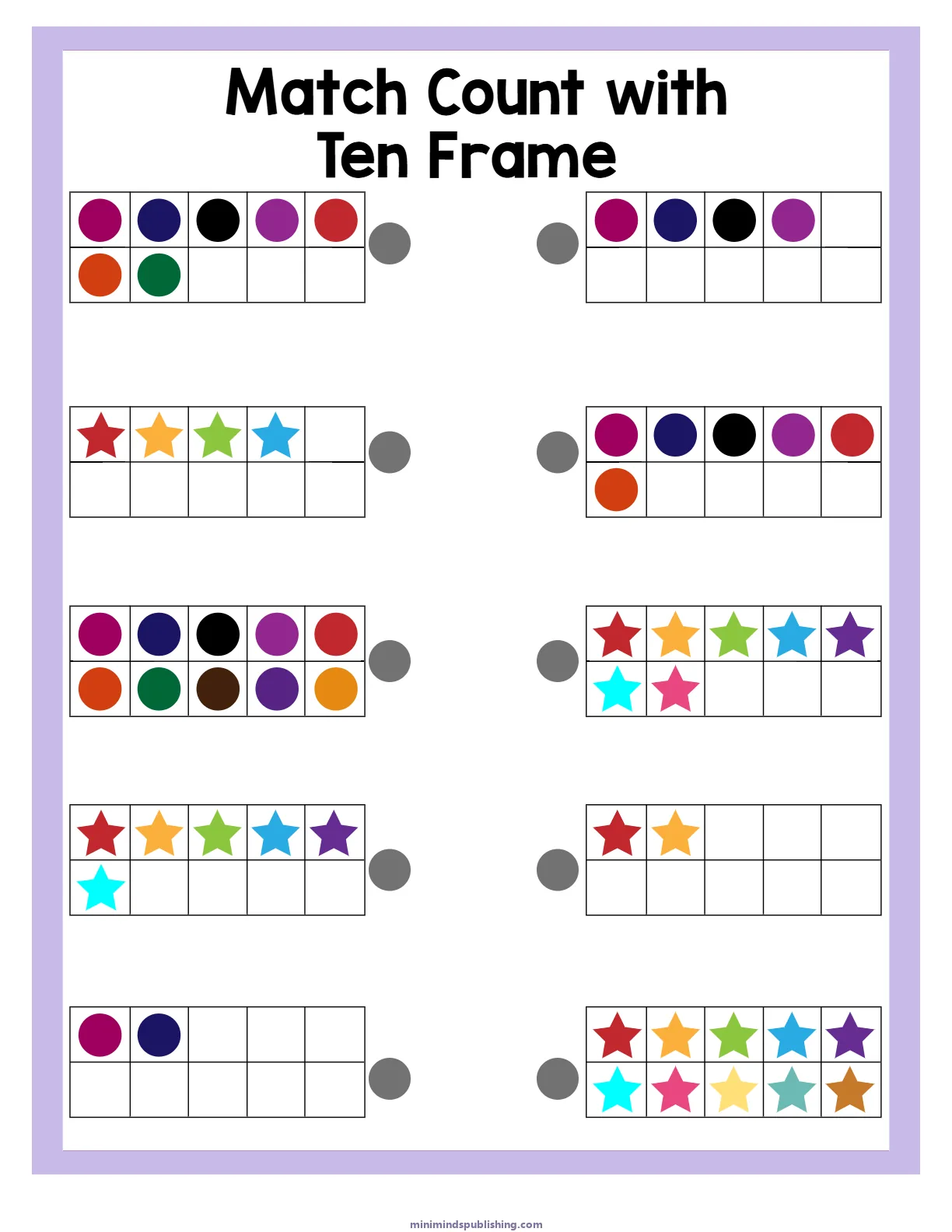 Matching Worksheets 16 — free printable matching worksheets activity sheet for ages 5-6