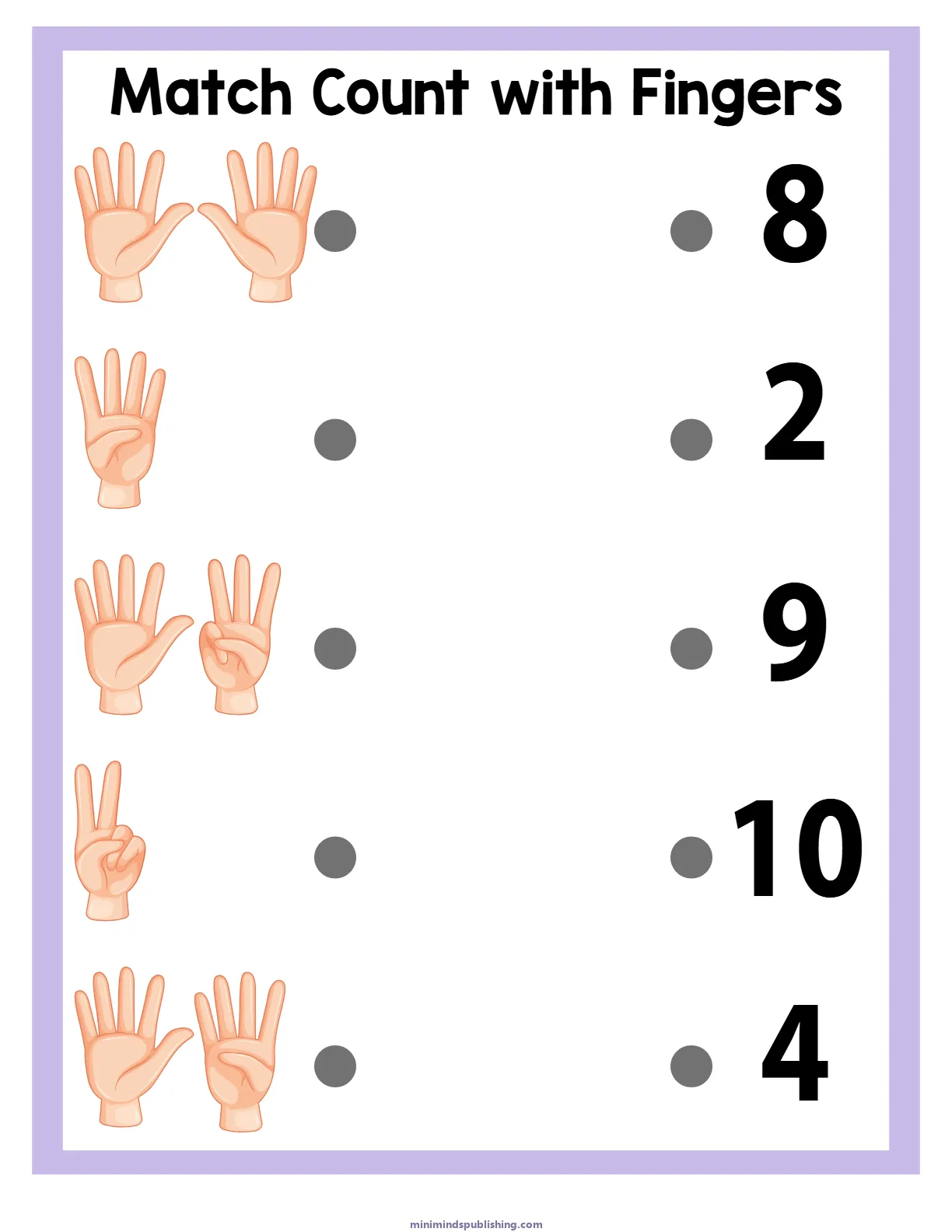 Matching Worksheets 18 — free printable matching worksheets activity sheet for ages 5-6