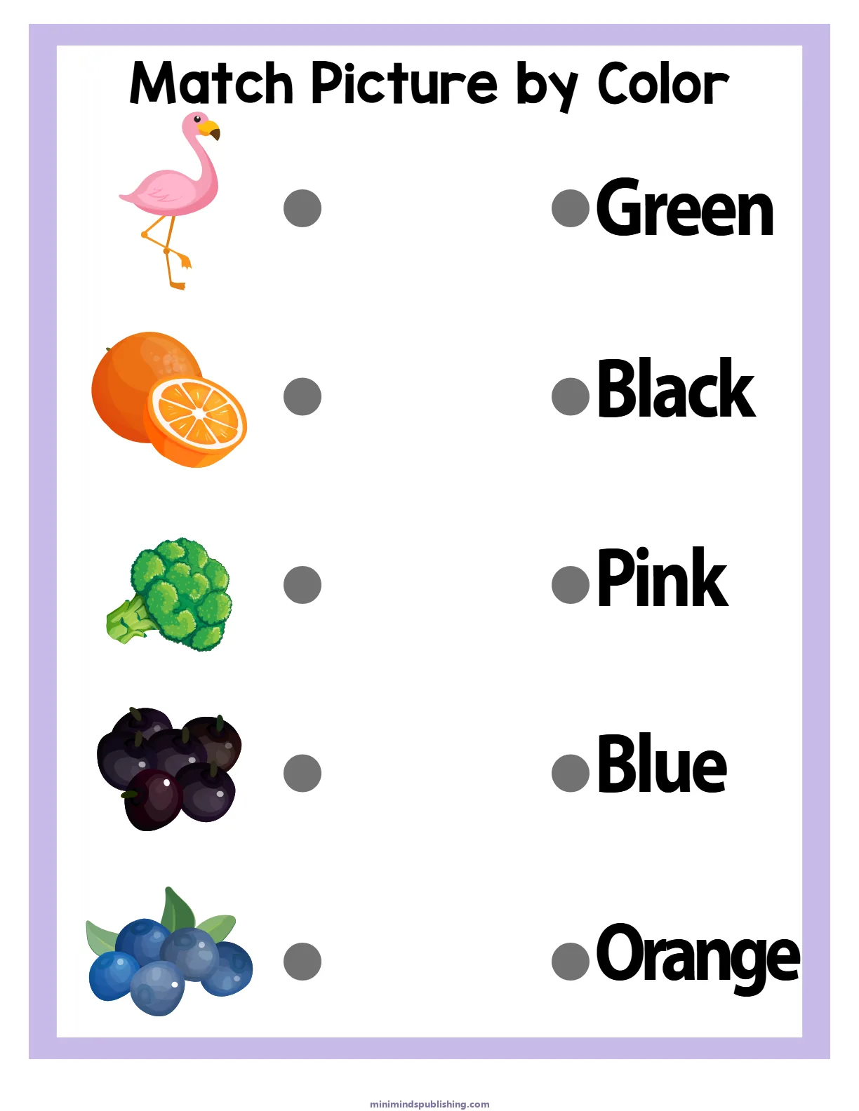 Matching Worksheets 22 — free printable matching worksheets activity sheet for ages 5-6