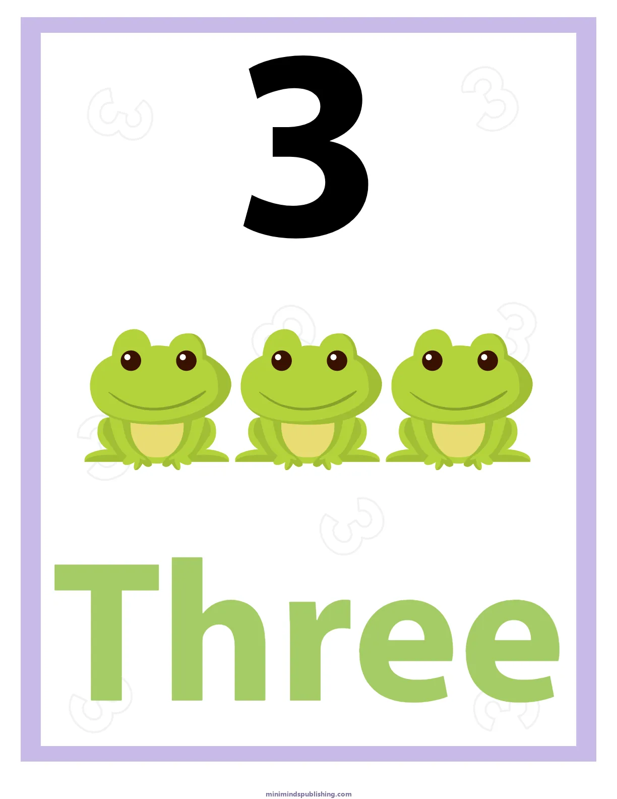 Number Identification 4 โ free printable number identification activity sheet for ages 3-6