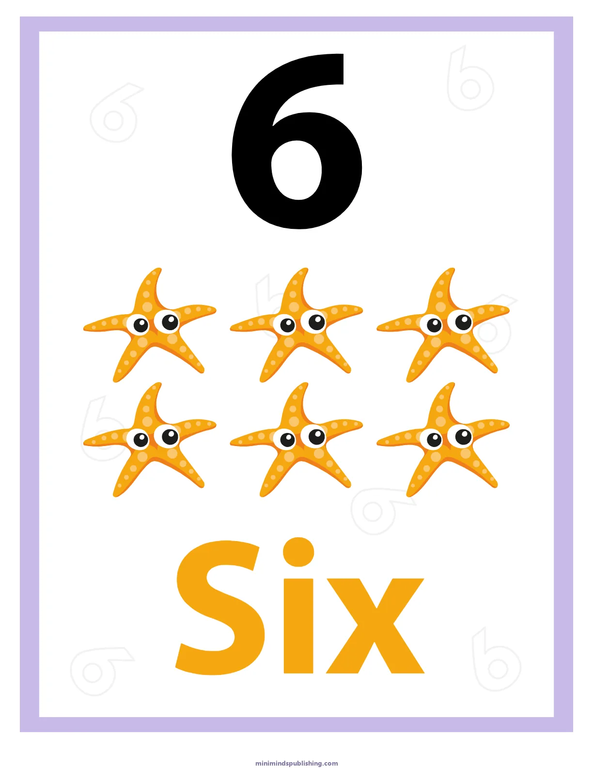 Number Identification 7 โ free printable number identification activity sheet for ages 3-6
