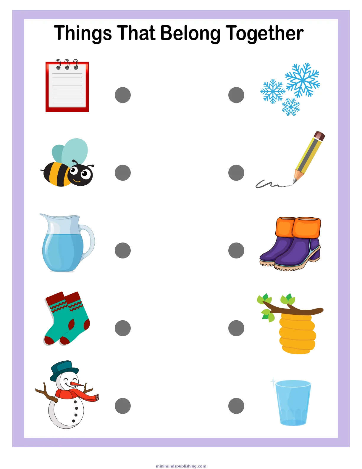 Puzzles and Mazes 26 — free printable puzzles and mazes activity sheet for ages 3-6