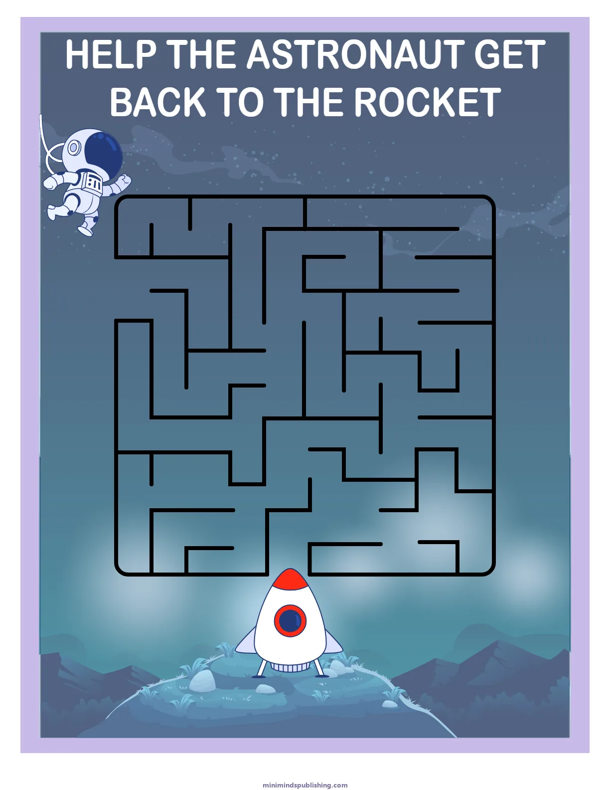 Puzzles and Mazes 39 — free printable puzzles and mazes activity sheet for ages 3-6