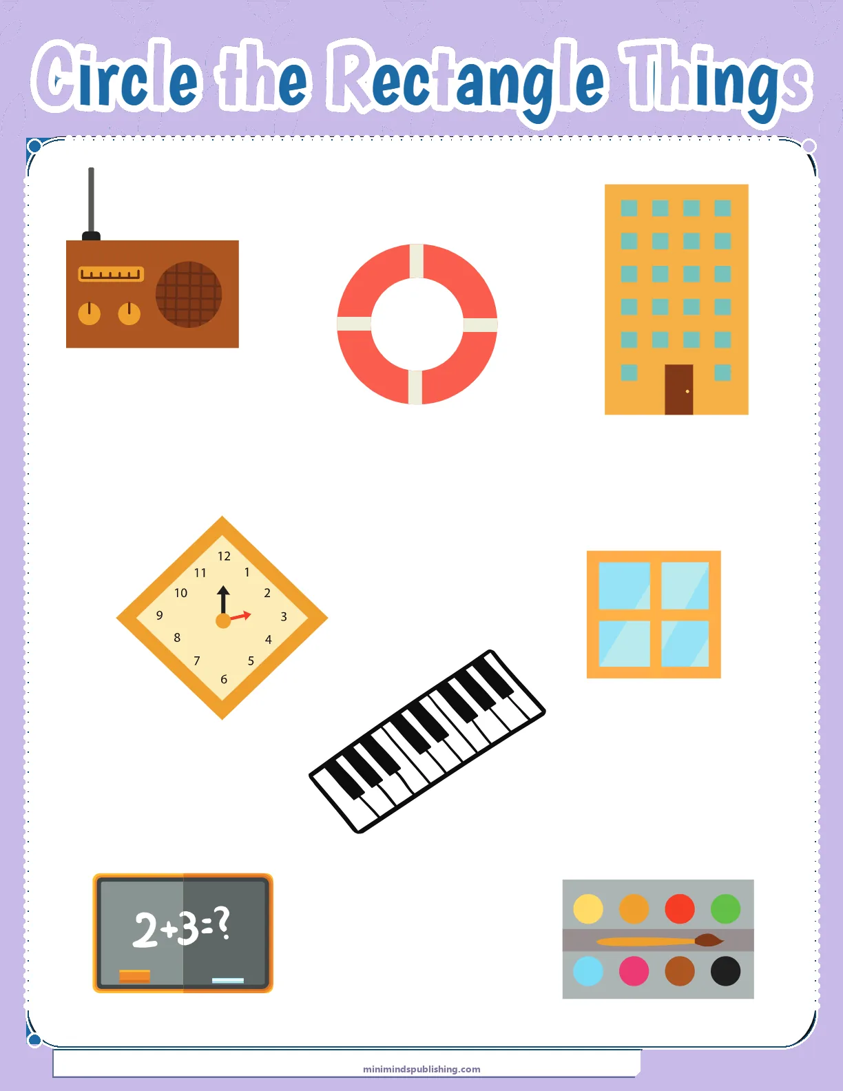 Shape Activities 13 — free printable shape activities activity sheet for ages 4-7