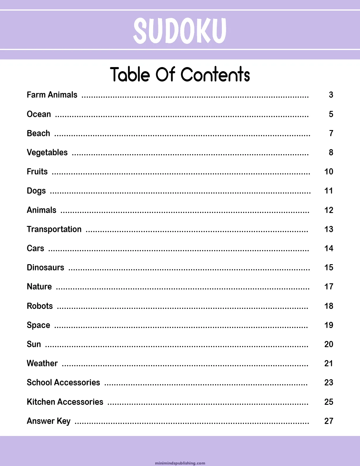 Sudoku 1 — free printable sudoku activity sheet for ages 3-6