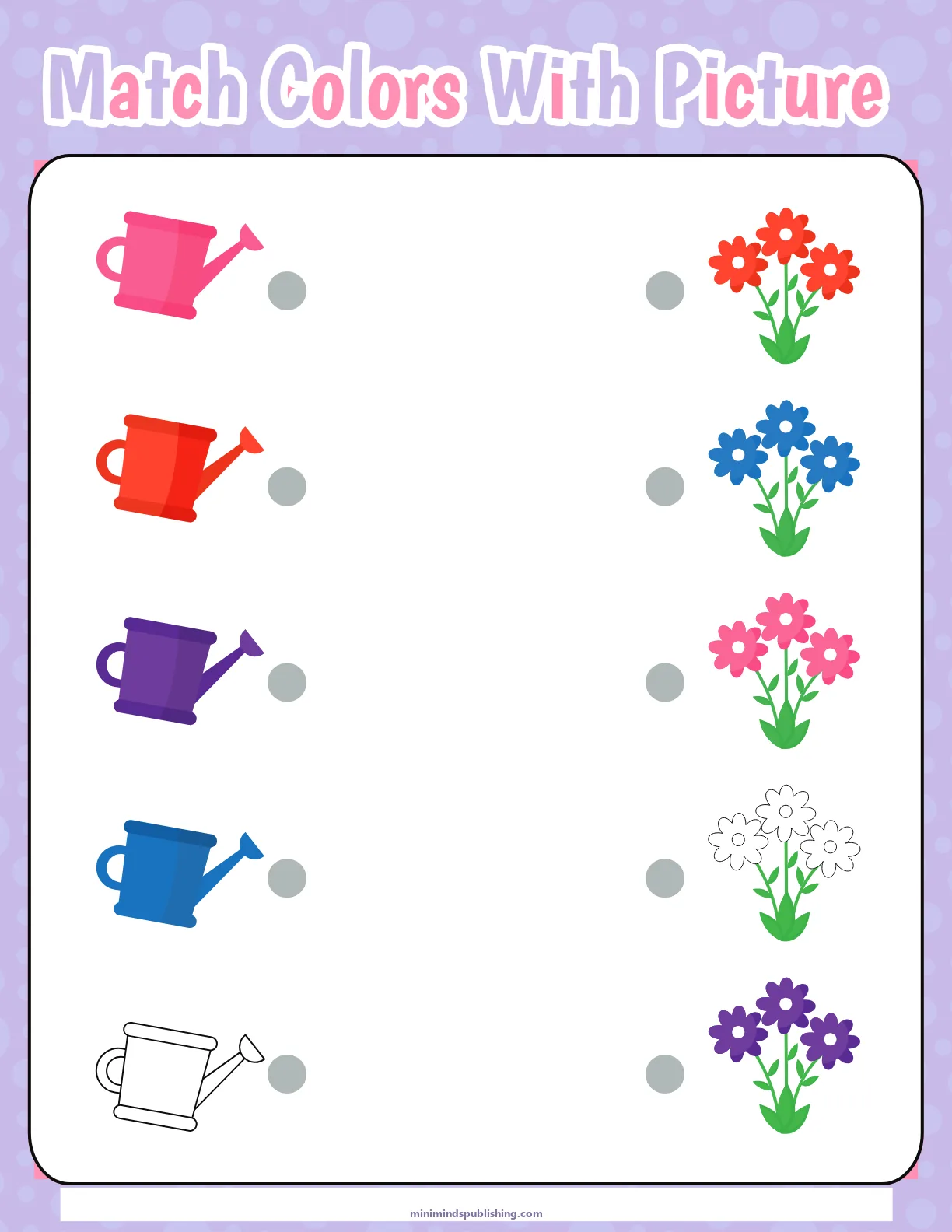 Trace and Color 22 — free printable trace and color activity sheet for ages 4-7