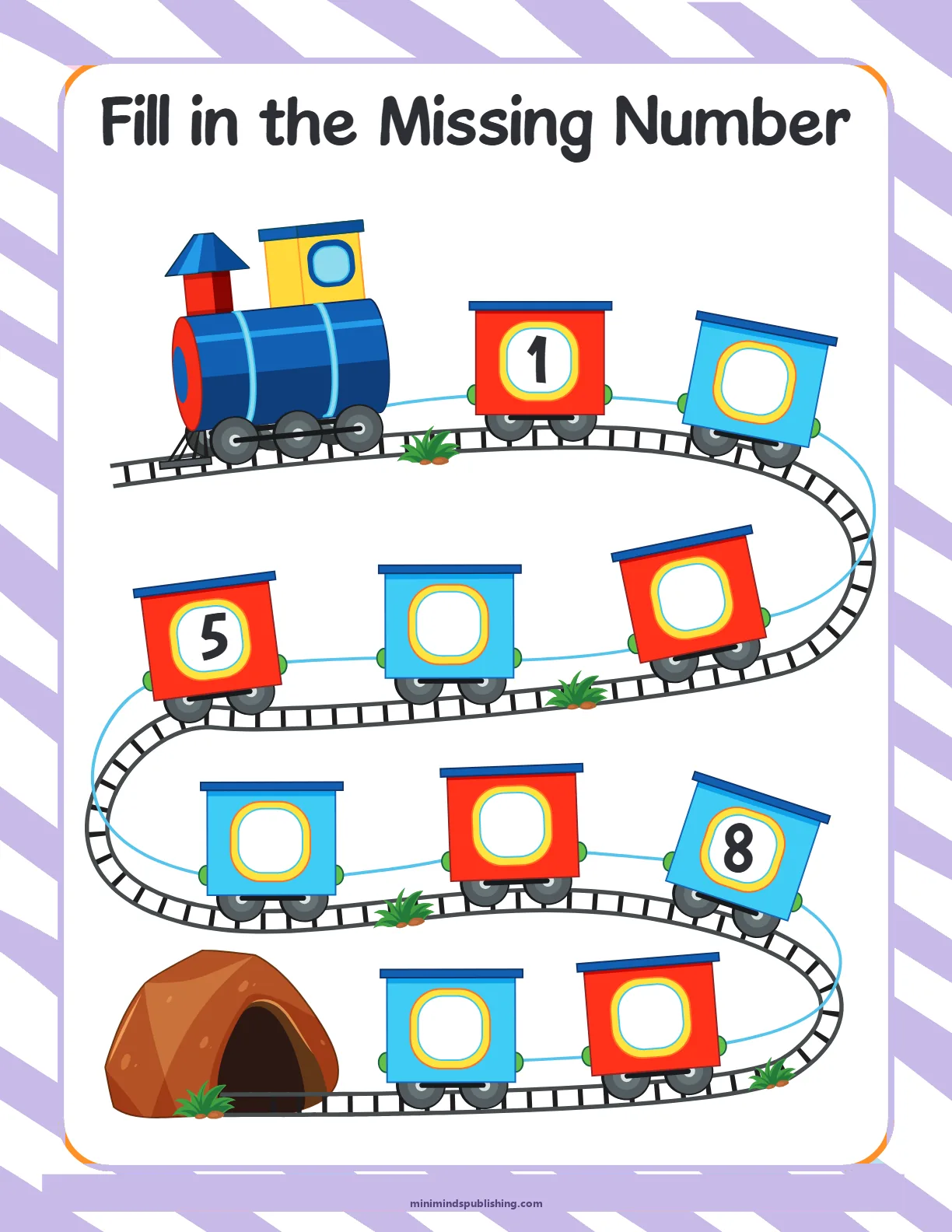 Train Scissor Activities 6 โ free printable train scissor activities activity sheet for ages 5-6