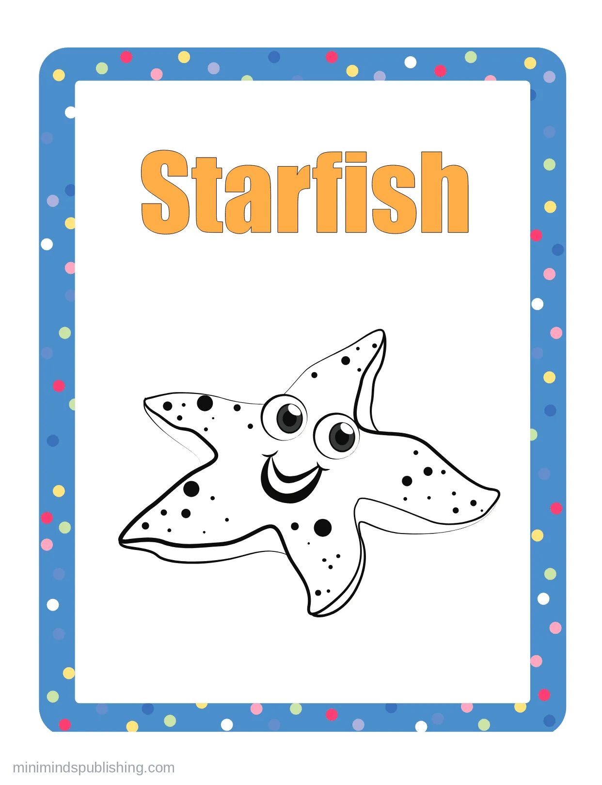100 Animals to Color 48 — free printable animals coloring page for kids