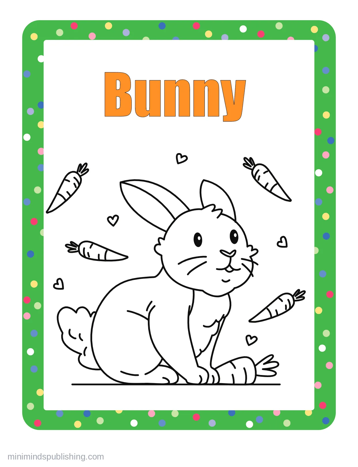 100 Animals to Color 84 — free printable animals coloring page for kids